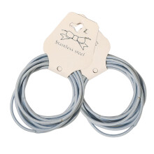 Xinwanna Hair Ties Blue Thick High-Elastic Anti-Slip 20 Pcs