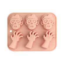 Halloween Chocolate Candy Silicone Mold Ghost Skull Shape