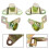 Tailgate Hinge Set for Chevy Silverado and Sierra 2
