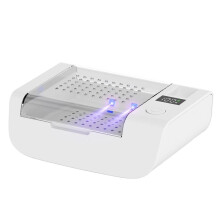 Caixa de Secagem Eletrônica Multifuncional para Aparelhos Auditivos com Temporizador, À Prova de Umidade, Desumidificadora e Esterilizadora UV.
