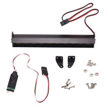 RC Auto Dak LED Lichtbalk Verstelbare Modus voor 1/10 Crawler SCX10 Wraith Capra TRX4 TRX6 CC01 135mm