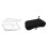 For AYN THOR TPU Case Transparent Protective Shell for Dual Screen Flip Game Console with Storage Bag 7