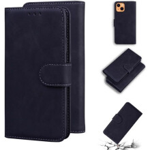 Étui - NOBRAND - Apple iPhone 13 - Cuir PU & TPU - Rabat - Protection chocs et poussière