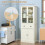 Freestanding Kitchen Cupboard - 5-Tier, Cream White 7