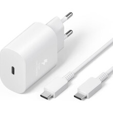 Chargeur USB C - Samsung - 25W - Charge rapide - QC 3.0 - Compatible Galaxy S22 S23 A14 A54
