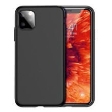 Coque souple - WEWOO - iPhone 11 Pro - Silicone liquide - Renfort quatre coins anti-choc - Compatible charge sans fil