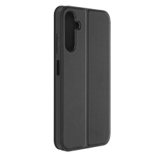 Étui portefeuille Myway pour Samsung Galaxy A05s - Noir - Rabat avec porte-carte et support vidéo