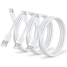 TECHTA Câble iPhone 1M/Lot de 3, Câble Chargeur iPhone Cable Lightning USB Cable iPhone 14 /13 Cordon iPhone Fil Chargeur Cable USB