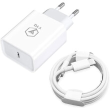 Chargeur - STRAßE TECH - USB‑C 20W - PD3.0 - Câble 2 m - Charge rapide