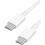 Câble de chargement - ZISONIX - USB Type-C 3.1 Gen1 - USB-C vers USB-C - 1 m - Blanc 1