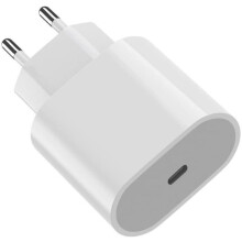 Chargeur secteur - HAUTSTORE - 20W - Port USB-C - Charge rapide - Compatible iPhone (13/12/11/X/SE)