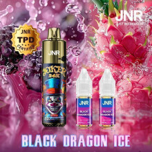 JNR- KIT BLACK DRAGON ICE 24000 BOUFFEES 2X10ML E-LIQUIDE - JOKER BY JNR 20MG