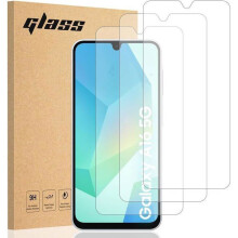 Verre trempé TECHTA pour Samsung Galaxy A16 - Lot de 3 - 9H Anti-rayures