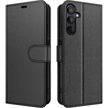 Étui portefeuille - AURSTORE - Galaxy A15 (4G/5G) - Cuir PU - Fermeture magnétique - Protection anti-choc