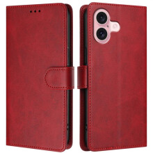 Etui téléphone - NO BRAND - iPhone 16 - Cuir PU - Blocage RFID - Fermeture magnétique
