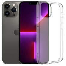 Coque de protection - Yuan Yuan - iPhone 13 Pro (6.1") - Silicone - Transparente - Souple