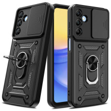Coque smartphone - TPF PRODUCTS - Galaxy A35/A55 5G - Protection caméra coulissante - Anneau support - Coins anti-choc