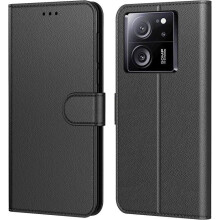 Etui portefeuille - Xiaomi 13T - Cuir PU &amp; TPU - Fermeture magnétique - Protection anti‑RFID