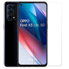 Protecteur d'écran (verre trempé) - 123 - Oppo Find X3 Lite 5G - Couverture complète - 9H - 0,26 mm