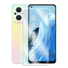 Verre trempé - 123 - Oppo Reno 8 Lite 5G (6.43") - Pack 2 - 9H 0,26 mm - Anti-rayure / Sans bulles