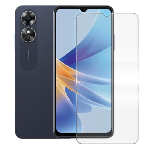 Protecteur d'écran - 123 - Oppo A17 CPH2477 - Couverture complète - 9H - 0,26 mm
