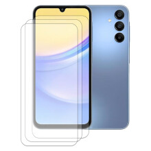 Verre trempé - Yuan Yuan - Samsung Galaxy A15 5G 6.5" - Transparent - 9H - Lot de 3