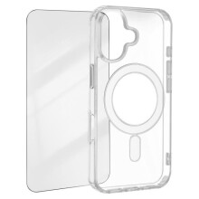Coque pour téléphone - 4SMARTS - iPhone 16 - MagSafe - Antichoc polycarbonate - Verre trempé 9H