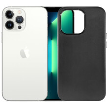 Coque souple silicone - 123 - iPhone 13 Pro Max - Noir - Silicone - Anti-chocs &amp; anti-égratignures