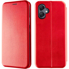 Coque - AURSTORE - Samsung Galaxy A05 (6,7 pouces) - Cuir PU - Fermeture magnétique - Rouge