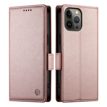 Etui portefeuille - RASENA - iPhone 13 Pro Max 6.7" - Cuir PU - Antichoc - Aimanté - 3 fentes