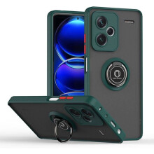 Coque antichoc - ACUZINA - Redmi Note 13 Pro+ 5G / Poco X6 5G - Béquille 360 - Aimantée - PC/TPU Vert