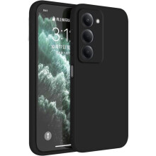 Coque pour Xiaomi Redmi 15 4G / 5G - Silicone Liquide - Antichoc - Anti-Rayures - Noir