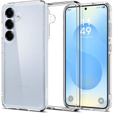 Coque TECHTA pour Samsung Galaxy S25 – Hybride transparente