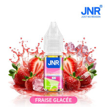 JNR - Strawberry Ice E- liquide Lot de 2 Flacons 10 ml Saveur Fraise Givrée