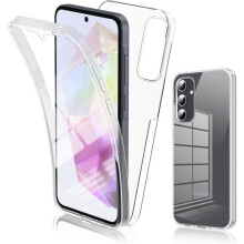 Coque - TECHTA - pour Samsung Galaxy A35 5G - Silicone - Coins renforcés - Protection écran - Transparent
