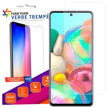 Film de protection d'écran - 123 - Samsung A60 SM-A606F 6.3" - Verre trempé - Pack 2 - 9H/0.26mm