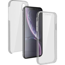 Coque de protection - AVIZAR - iPhone XR - Silicone - Polycarbonate - Transparent 360