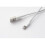 RongLe Lot de 2 Cables USB Chargeur Iphone 7 Plus/7/6S/6/SE/5S/5C/5 2