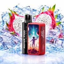 JNR AeroX 32000 avec 2x10ml E-liquide 20mg Saveur Black Dragon Ice Fruit du Dragon Frais