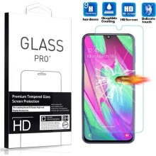 Film de Protection d'écran - Samsung - Galaxy A40 - Verre Trempé - Résistant aux Rayures - 1 Pack