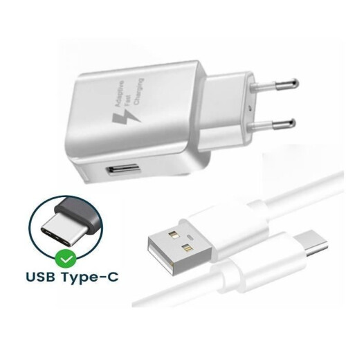 OPPO Chargeur - Oppo - A55 - Fast Charger 3A - Câble USB-Type C - Sécurité intégrée