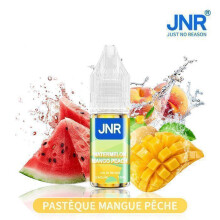 JNR E-liquide Watermelon Mango Peach 2 x 10ml 20mg Nicotine Sel - Pastèque Mangue Pêche