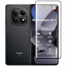 TECHTA Verre Trempé pour Redmi Note 15 5G – Film Écran Protection HD, Ultra Résistant, Anti-Rayures, Installation Facile