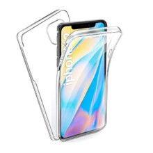 Coque intégrale - NO NAME - iPhone 12 - Transparent - Protection 360 - Rigide 6,1"