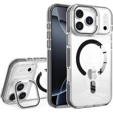 Coque - TECHTA - pour iPhone 17 Pro - Magnétique - Support - Noir