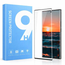 TECHTA Verre Trempé pour Samsung Galaxy S22 Ultra 5G 9H Protection Écran 3D Anti-Rayures HD Clair