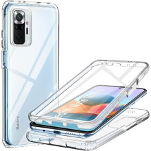 Coque Xiaomi Redmi Note 10 Pro-Note 10 Pro Max - CHICHENG - 360 Protection - Transparent