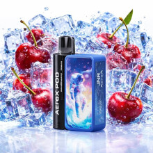 JNR AeroX 32000 Rechargeable avec 2x10ml E-liquide 20mg Saveur Cherry Ice Cerise Glacée