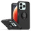Coque - TECHTA - pour Honor X5C / Honor X5C Plus 4G - Anneau Support - Antichoc - Noir 1