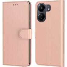 Étui Portefeuille - TECHTA - pour Xiaomi Redmi 13C - Pochette Fermeture Magnétique Cuir PU - Rose